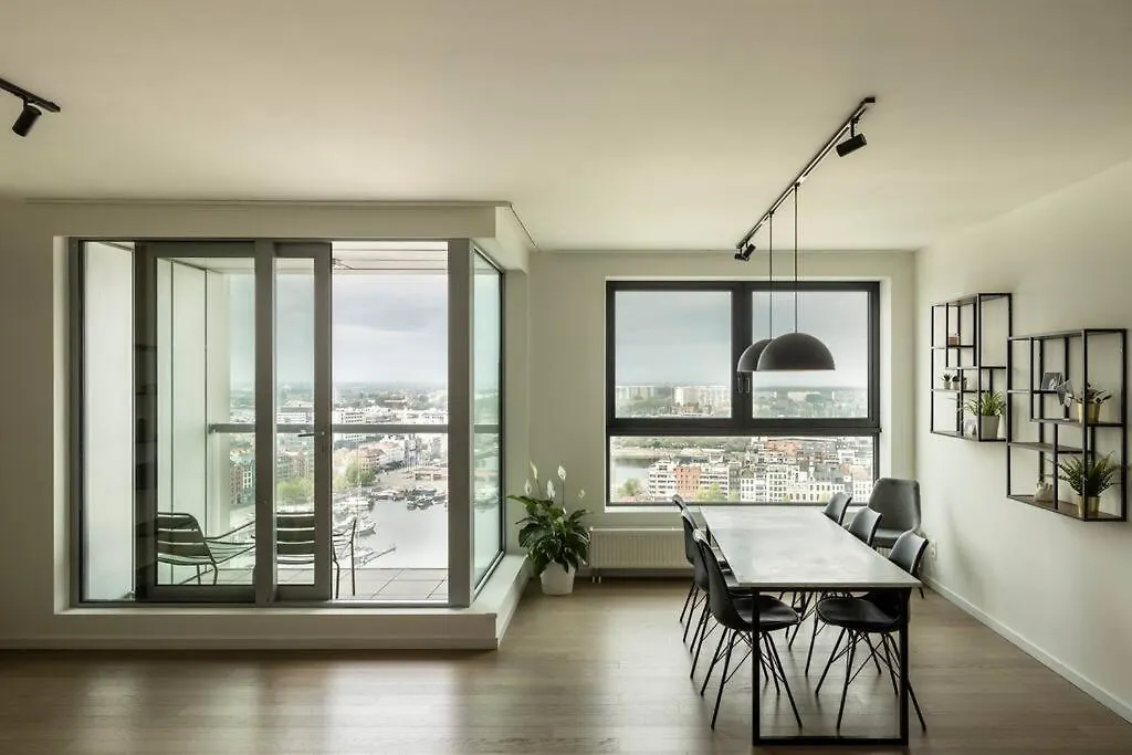 Uniek Appartement -Zicht Schelde Антверпен